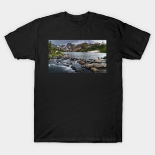 Lake Isabelle and Mountain Stream T-Shirt